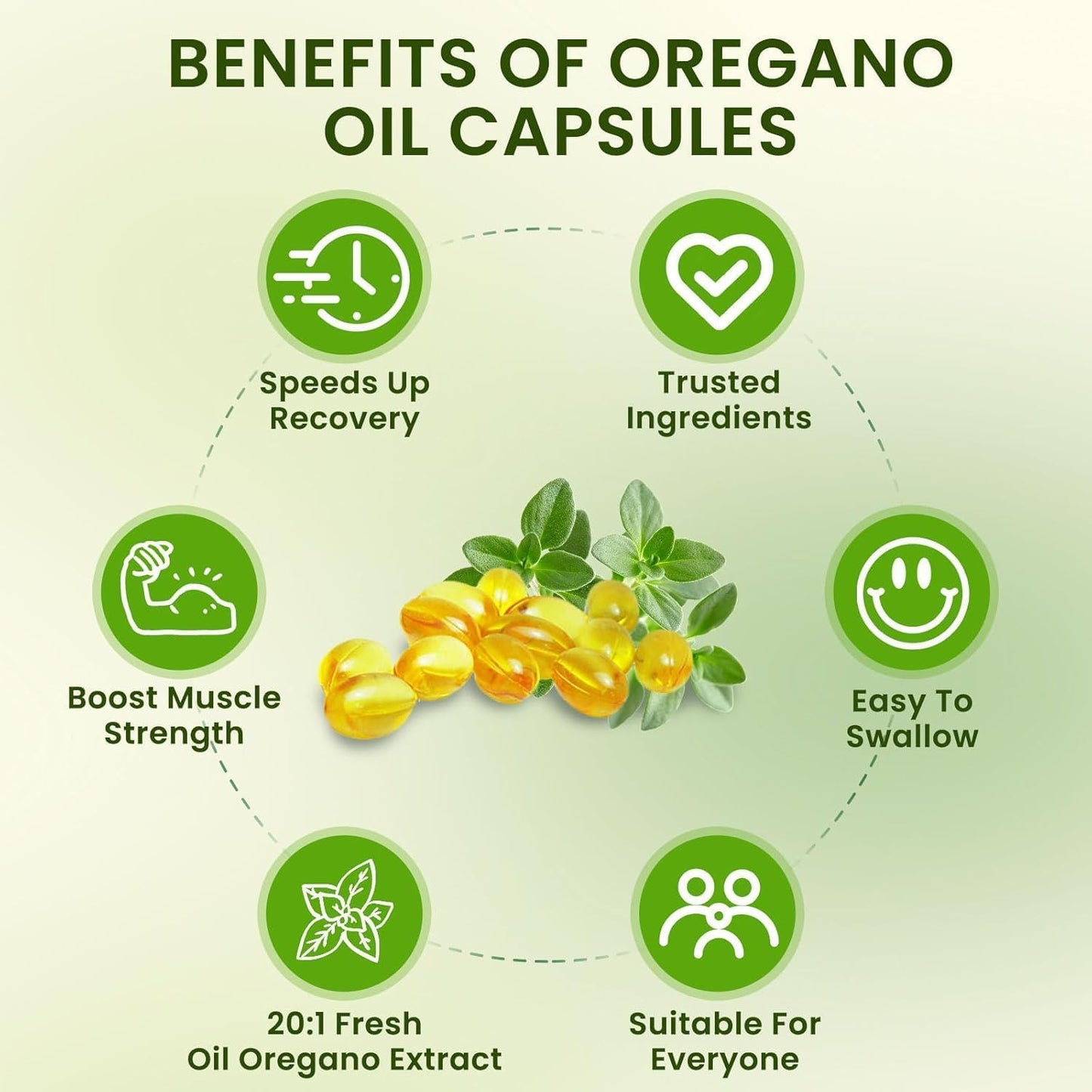 J-PRQ 2-in-1 Oil of Oregano Softgels – Organic Oregano & Black Seed Oil