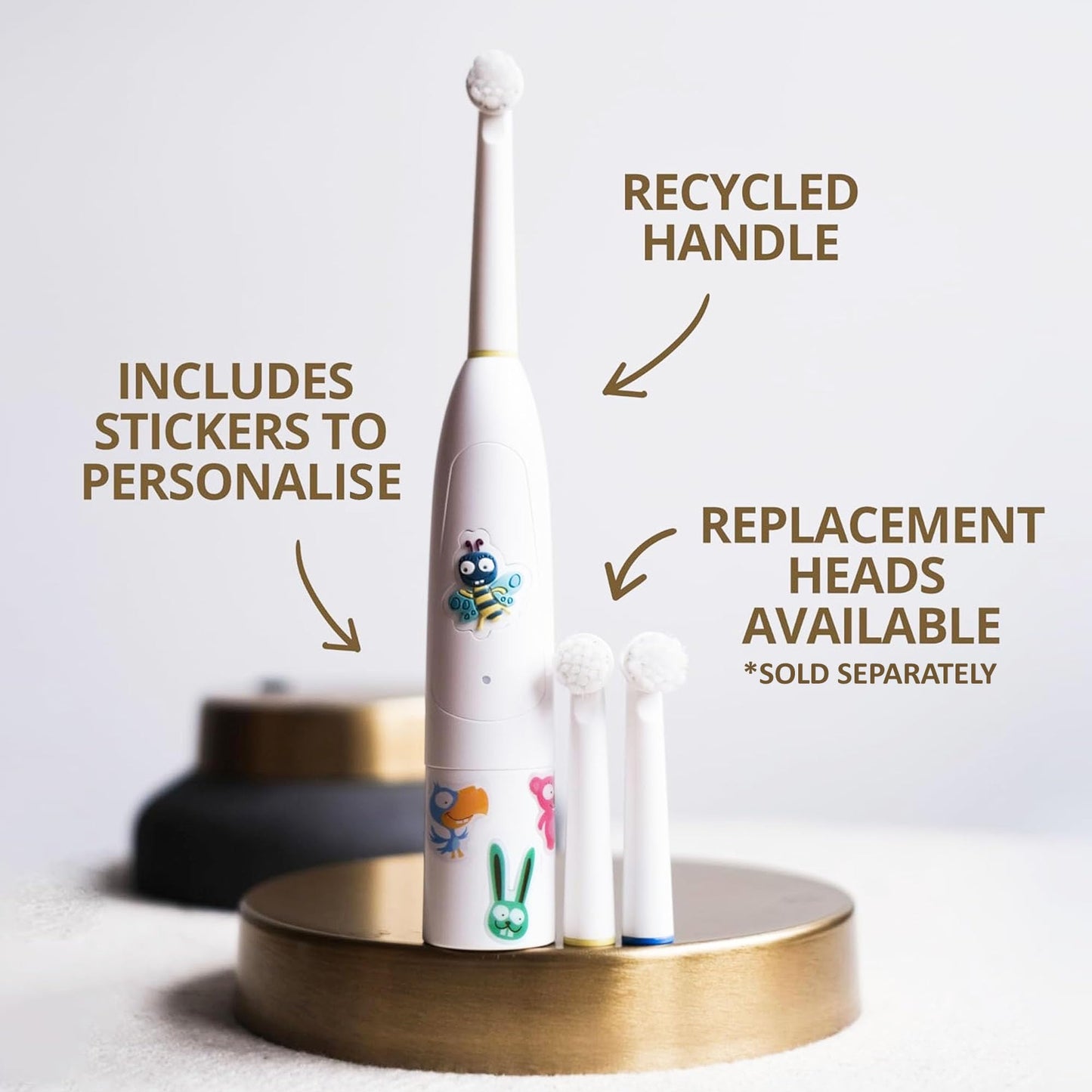 Jack N' Jill Buzzy Brush – Electric Musical Toothbrush for Kids 3+