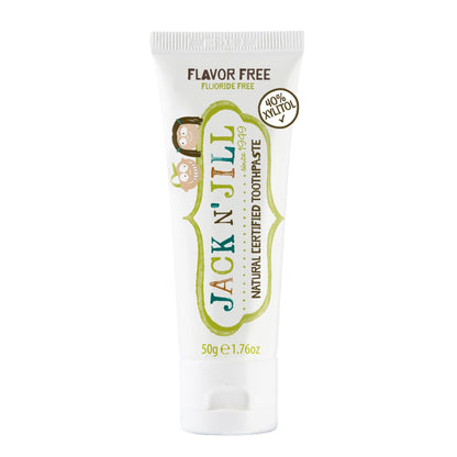 Jack N' Jill Natural Baby Toothpaste – Fluoride Free, 40% Xylitol, BPA-Free, 1.76 oz