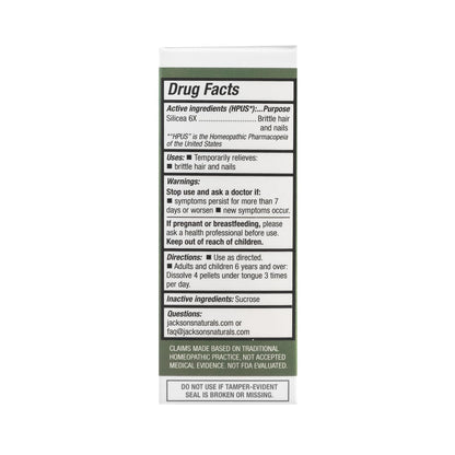 Jackson's #12 Cell Salt Silica 6X - 500 Pellets | Certified Vegan, USA Made