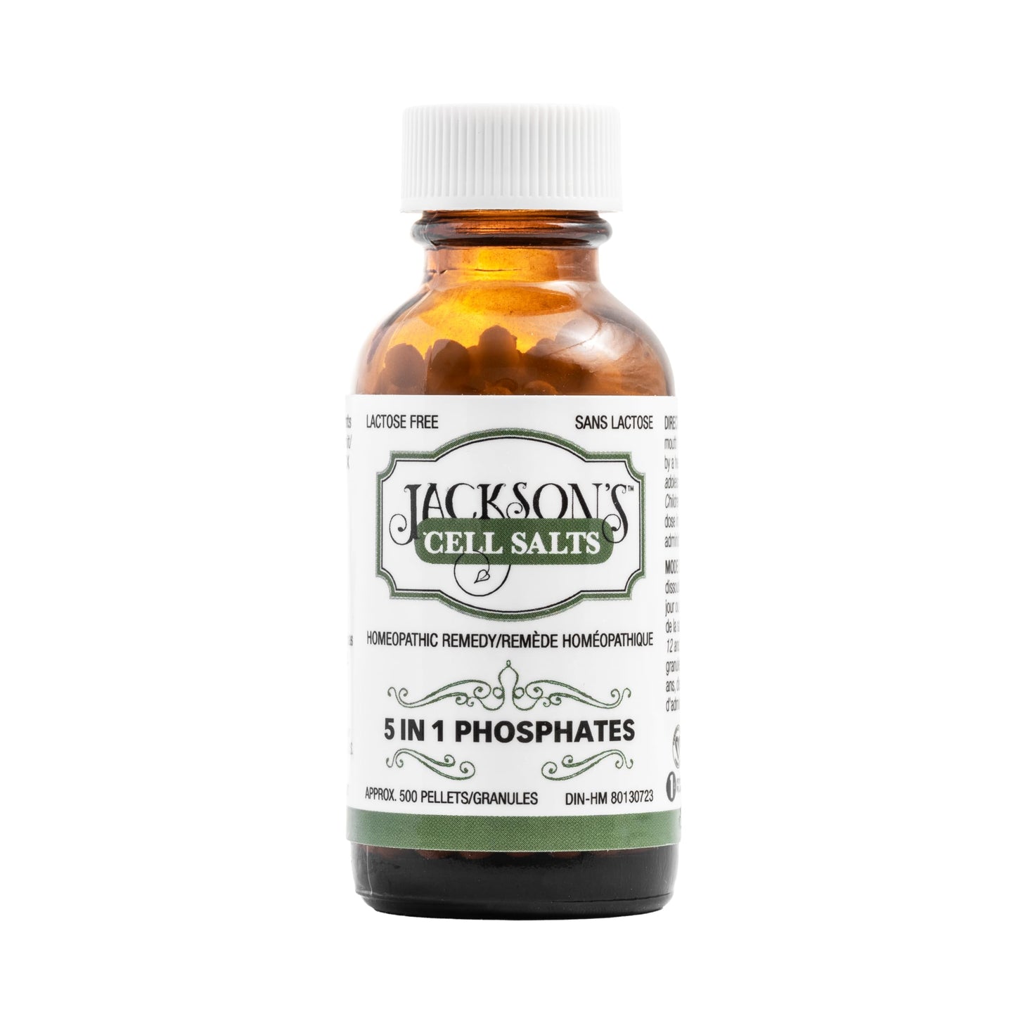Jackson’s 5-in-1 Phosphates Cell Salt – Calc Phos 6X, Ferr Phos 6X, Kali Phos 6X, Mag Phos 6X, Nat Phos 6X | Vegan