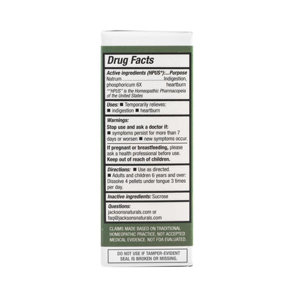 Jackson's Nat Phos 6X Cell Salt – Heartburn Relief, Vegan, USA Made