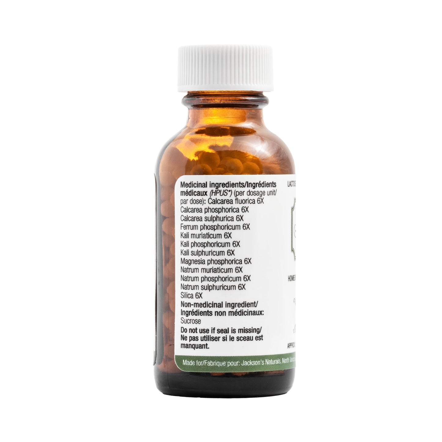 Jackson’s 12-in-1 Cell Salt Combo – 500 Pellets / 125 Doses | Vegan, USA-made