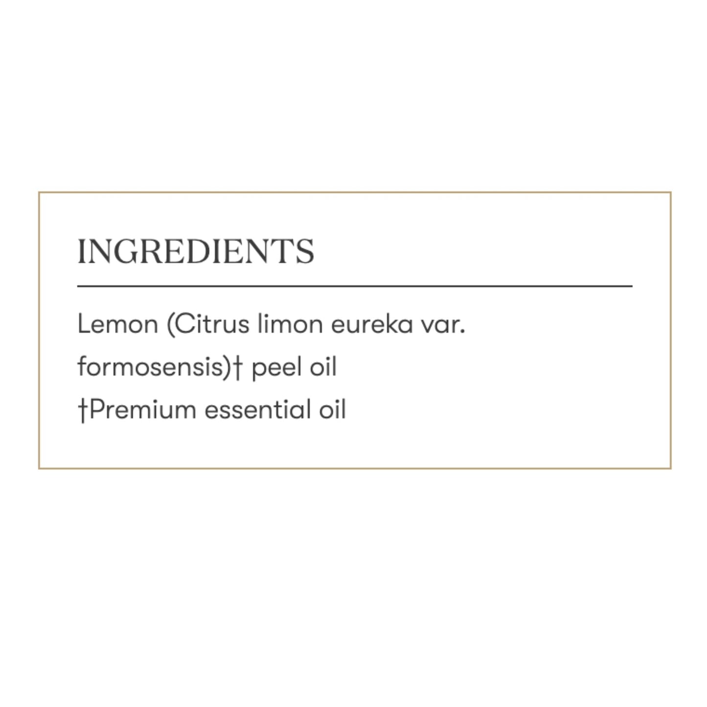Young Living Jade Lemon Vitality 5 ml | Fresh Culinary Essential Oil with Natural Cleansing Properties