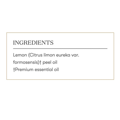 Young Living Jade Lemon Vitality 5 ml | Fresh Culinary Essential Oil with Natural Cleansing Properties