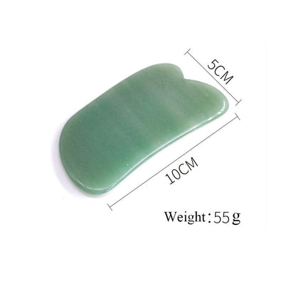 TOP SEWING Jade Roller & Gua Sha Set – Facial Massage Tool with Natural Jade Stone for Anti-Aging, Face Spa & Trigger Point Therapy