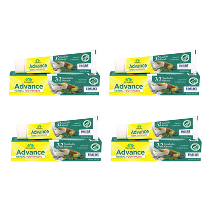 Jagat Devsutra Advanced Toothpaste | Ayurvedic Herbal, 100% Natural Whitening | Pack of 4