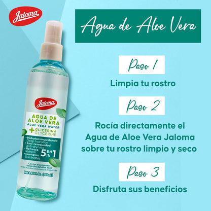 Jaloma Aloe Vera Water 250 ml – Pack of 1 | Nourish & Hydrate Skin