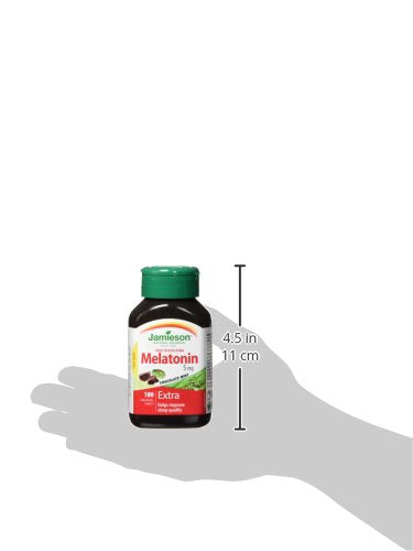 Jamieson Melatonin 5mg Fast-Dissolving Tablets - 100 Count | Sleep Support