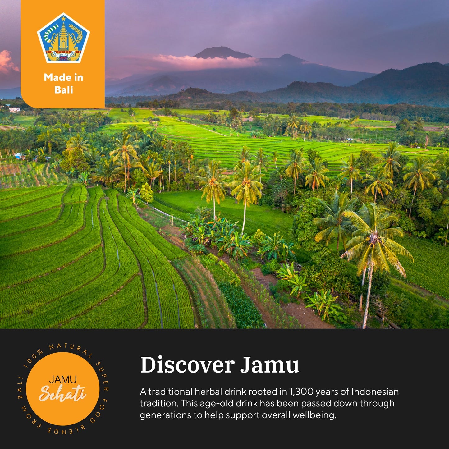 JAMUSEHATI Variety Pack – Bali Natural Superfoods (Awake, Immunity, Sleep) – 3 Sachets