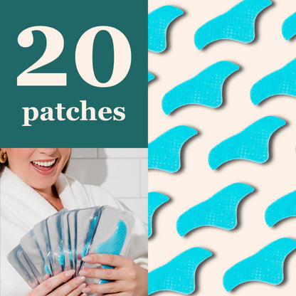 JANE VINE Forehead Wrinkle Patches – Anti Wrinkle, Cooling Collagen Hydration (20 Pcs)