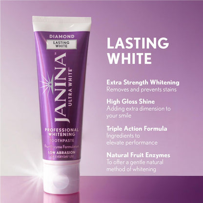 Janina Ultra White Whitening Toothpaste 75ml … (Extra Strength) | Whitening Toothpaste