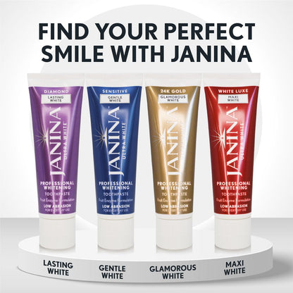 Janina Ultra White Whitening Toothpaste 75ml … (Extra Strength) | Whitening Toothpaste