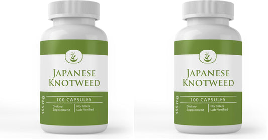 Pure Original Japanese Knotweed Capsules – 100 Count, Pack of 2 | Lab Verified, No Additives BritishVita | Premium UK Vitamins & Wellness Supplements