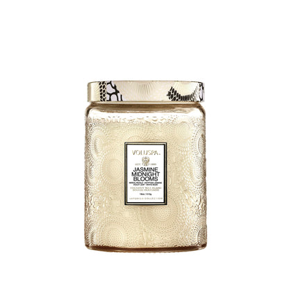 Japonica Collection Large - Jasmine Midnight Blooms by Voluspa | 18 oz Candle – Unisex