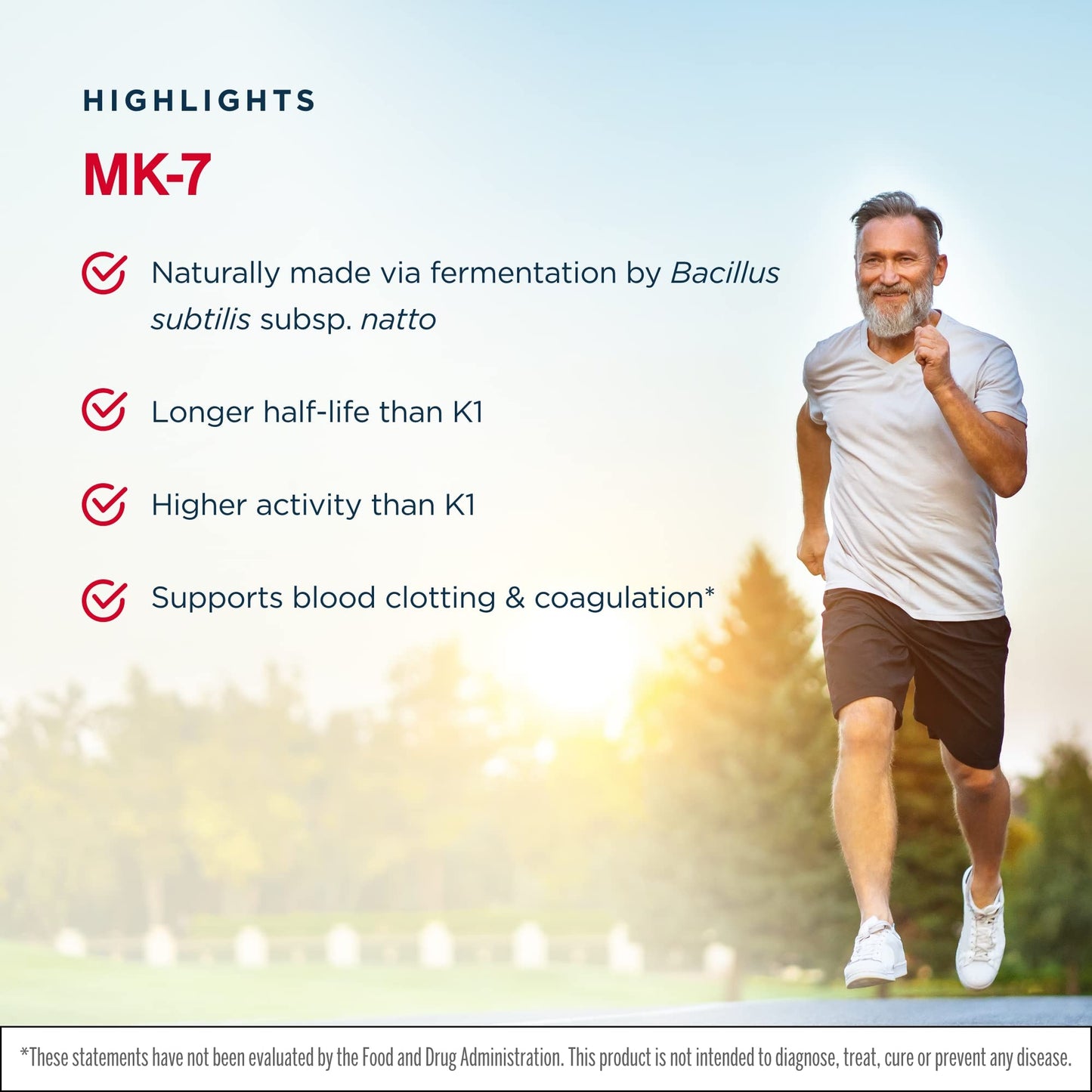 Jarrow Formulas MK-7 90 mcg – 120 Softgels (Pack of 2) | Vitamin K2 for Bones & Heart Health