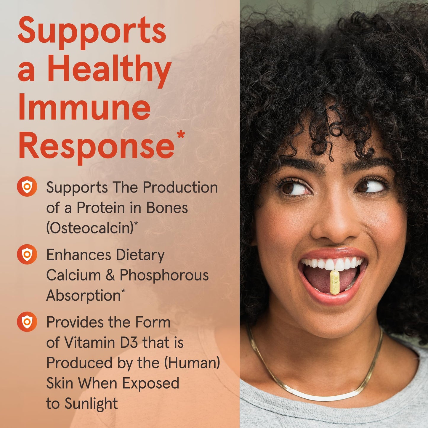 Jarrow Formulas Vitamin D3 5000 IU (125 mcg) – 100 Servings Softgels | Immune & Bone Support | Gluten Free