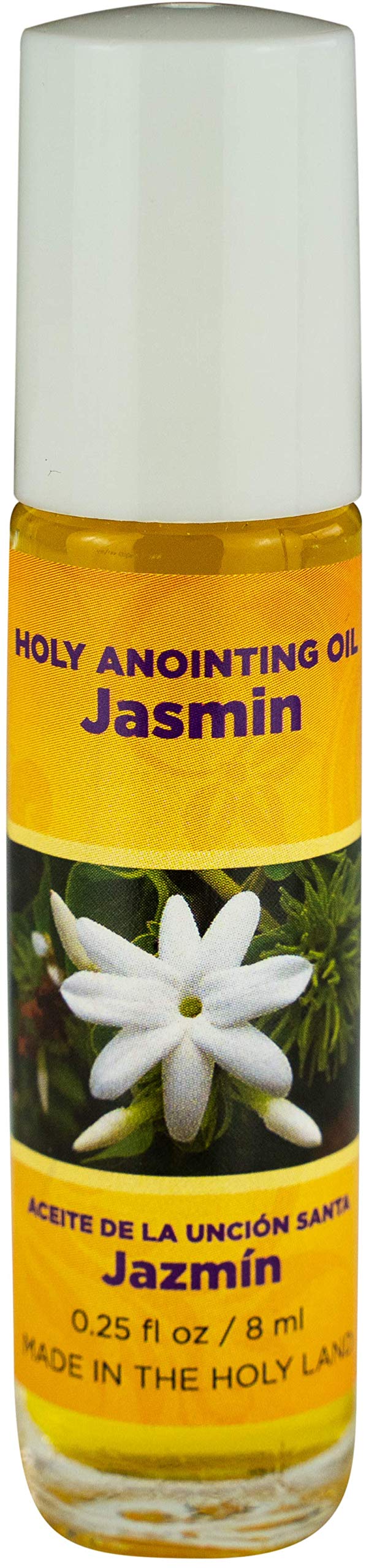 Jasmin Holy Land Anointing Oil – Jerusalem 1/4 oz Roller | Gift for Clergy