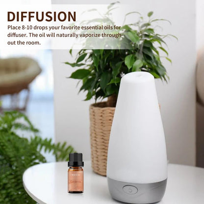 BURIBURI Jasmine & Gardenia Essential Oils Gift Set - 100% Pure, 10mlx2