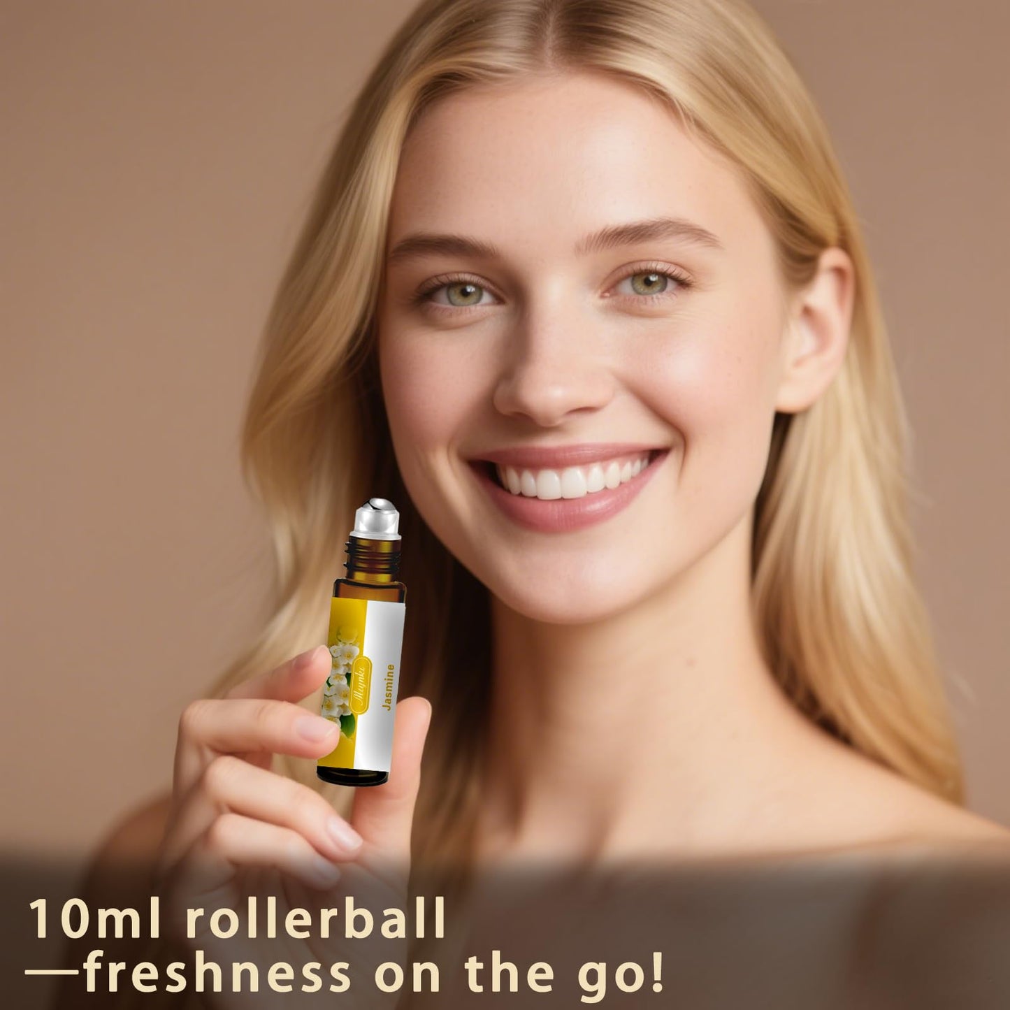 Jasmine Essential Oil 4.33oz (130ml) – Pure Jasmine Fragrance for Diffusers, Candles, Soap Making & Aromatherapy