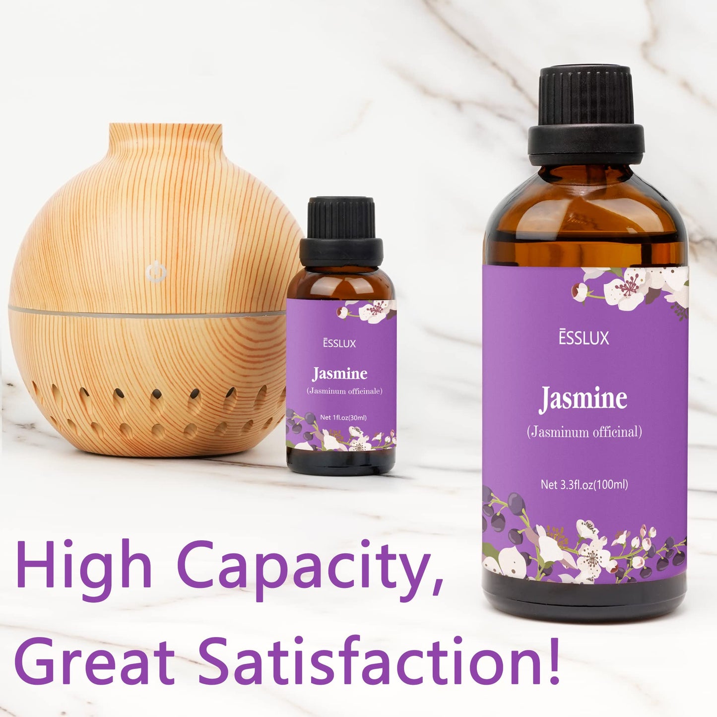 Jasmine Essential Oil 100ml | ESSLUX Aromatherapy