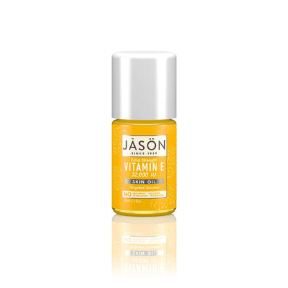 JASON Vitamin E 32,000 IU Extra Strength Skin Oil – Targeted Solution, 1.1 oz Bottle (Pack of 2)
