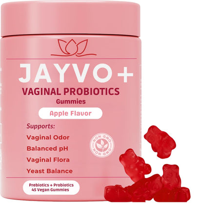 JAYVO Vaginal Probiotic – pH Balance, Odor & Yeast Control | Gummies