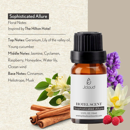 JCLOUD Sophisticated Allure Essential Oil – Hilton-Inspired Scent | 10mL