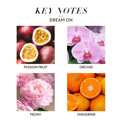 JCLOUD Dream On Essential Oil for Diffuser – Luxury Hotel Scent with Passion Fruit, Peony & Orchid (10mL)