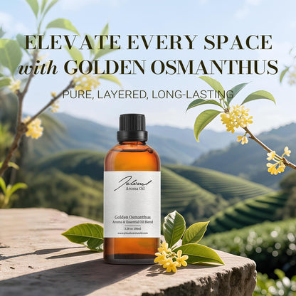 JCLOUD Golden Osmanthus Hotel Diffuser Oil | Luxury Natural Fragrance for Home & Spa