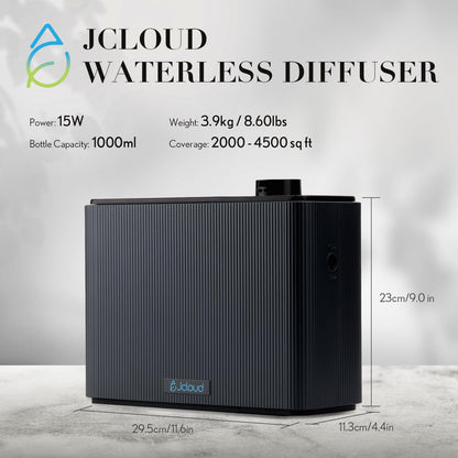 JCLOUD Smart Scent Air Machine 1000ML – Large Room Diffuser Up to 4500 Sq Ft
