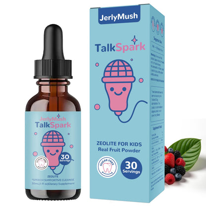 JerlyMush Zeolite Detox for Kids – 3-in-1 Heavy Metal Detox Drops