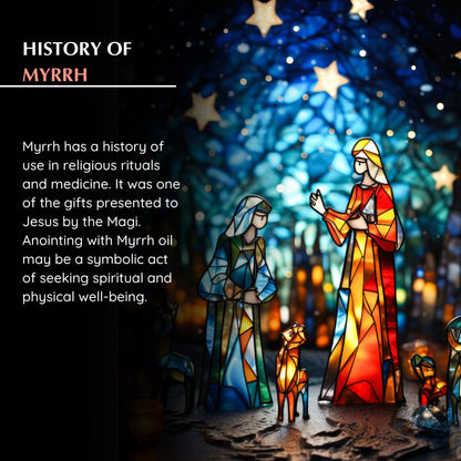 Myrrh Anointing Oil 9ml – Blessings from The Holy Lands | Jerusalem Olive Oil