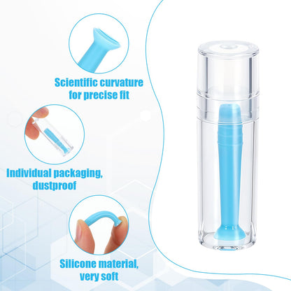 JIEYAO 6Pcs Contact Lens Remover Tool – Silicone Eye Suction Cup for RGP Scleral Lenses