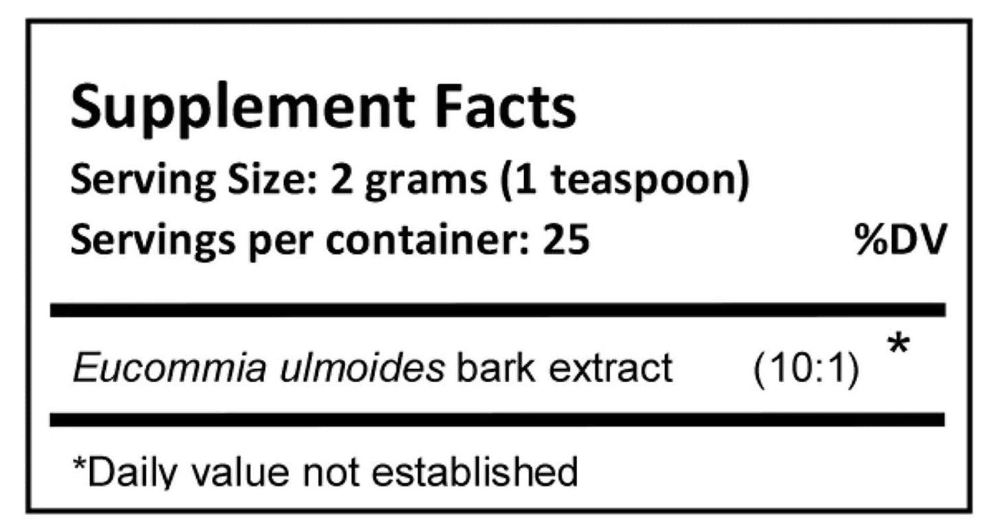 Jing Herbs Eucommia Extract Powder 50 Grams