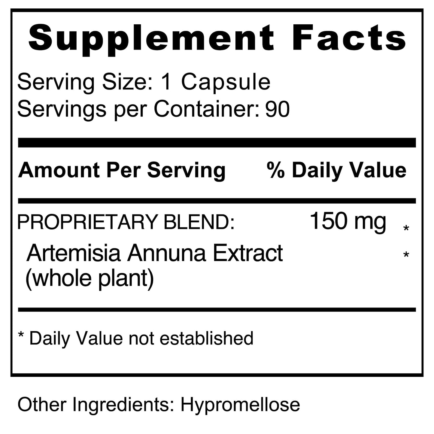 Jiva Botanicals Artemisia Annua Wormwood Capsules – Immune & Liver Health – USA Made (90 Capsules)
