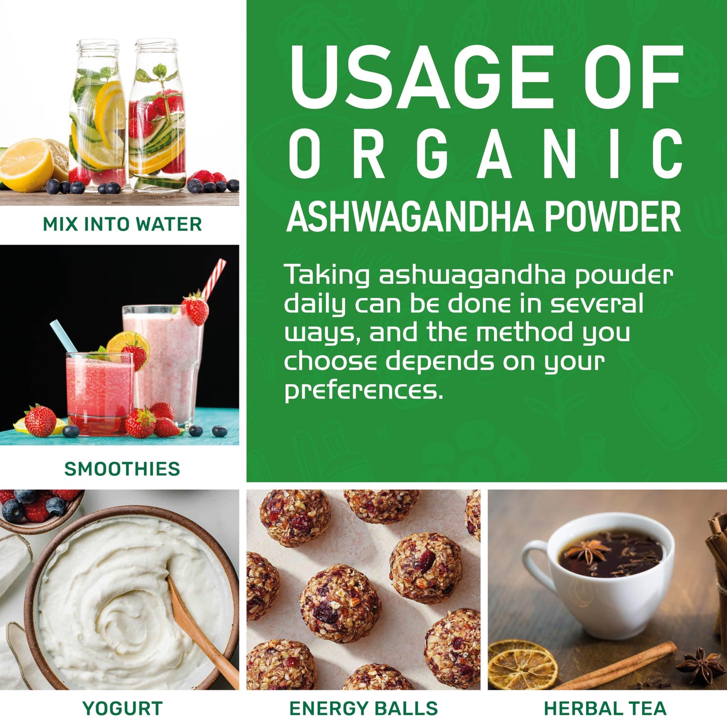 Jiva Organics Ashwagandha Root Powder 20oz – Organic, Raw, Non-GMO, Lab Tested