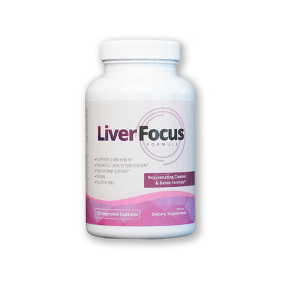 JJ Smith Liver Focus – Milk Thistle, Alpha Lipoic Acid, Turmeric, Dandelion Root & Artichoke for Liver Health, Metabolism, Digestion & Skin