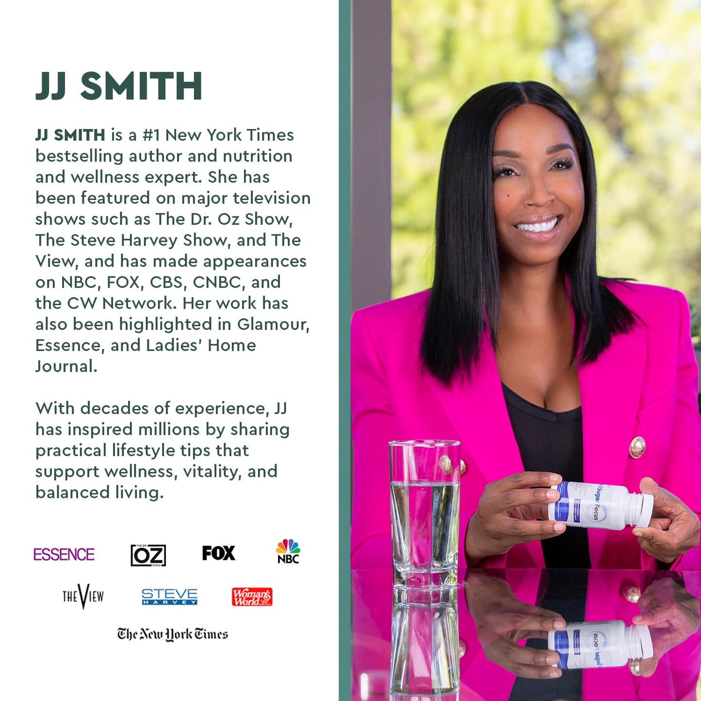 JJ Smith Liver Focus – Milk Thistle, Alpha Lipoic Acid, Turmeric, Dandelion Root & Artichoke for Liver Health, Metabolism, Digestion & Skin