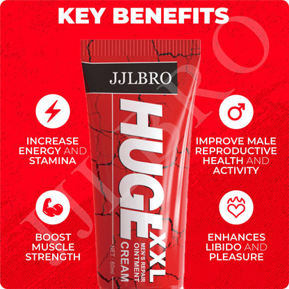 Male Enhancement Cream-Oil for Men – JJLBRO Huge XXL | Size & Performance Gel