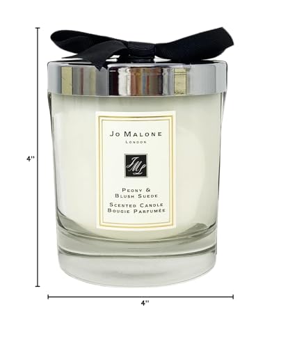 Jo Malone London Peony & Blush Suede Scented Candle – Luxury English Ballroom Fragrance