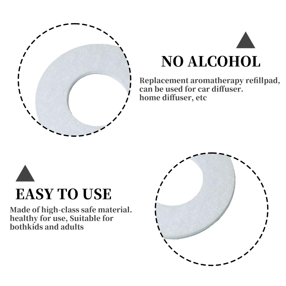 joaoxoko Mini Diffuser Refill Pads – 30 Pcs for Aromatherapy Diffusers