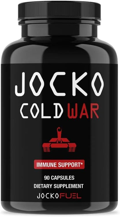 Jocko Fuel Immune Support Supplement – Elderberry, Zinc & Vitamin C | 90 Capsules