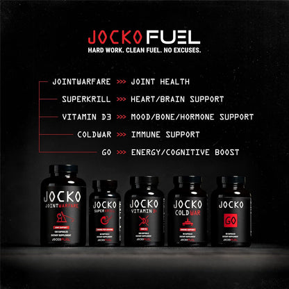 Jocko Fuel Immune Support Supplement – Elderberry, Zinc & Vitamin C | 90 Capsules