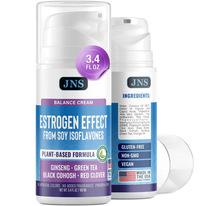 Joellyne Naturals Phytoestrogen Cream – Soy Isoflavones & Herbal Extracts, 3.4 oz