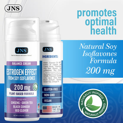 Joellyne Naturals Phytoestrogen Cream – Soy Isoflavones & Herbal Extracts, 5.1 oz