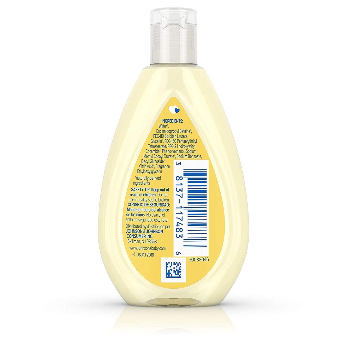 Johnson's Baby Head-To-Toe Wash & Shampoo - 3 Pack, 1.7 oz Each