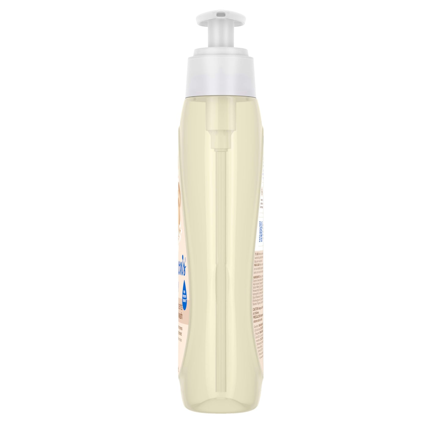 Johnson's Skin Nourishing Moisture Baby Wash – Vanilla & Oat, Tear-Free, Hypoallergenic | 20.3 fl oz