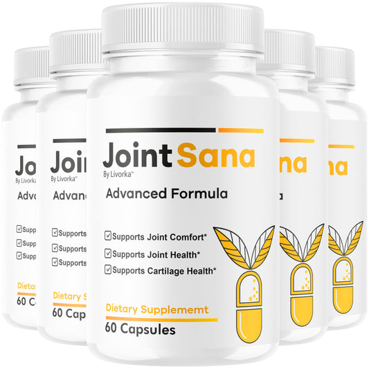 (5 Pack) Joint Sana Capsules – Official JointSana Supplement, 300 Capsules BritishVita | Premium UK Vitamins & Wellness Supplements