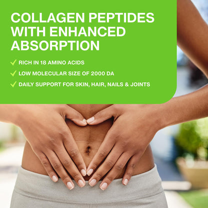 Hydrolyzed Collagen Peptides – Grass-Fed Type I & III, Unflavored, 28 Servings | Keto & Paleo